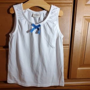 Mini boden white tank Sz. 7/8